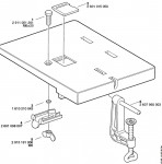 Bosch 0 603 037 100 MT 250 Saw Table Spare Parts